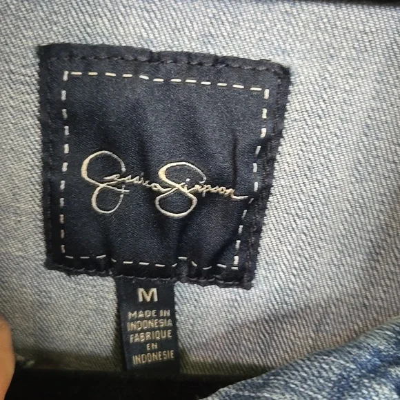 Blue Denim Jacket With Hello Kitty Ladybug - Picture 3 of 5